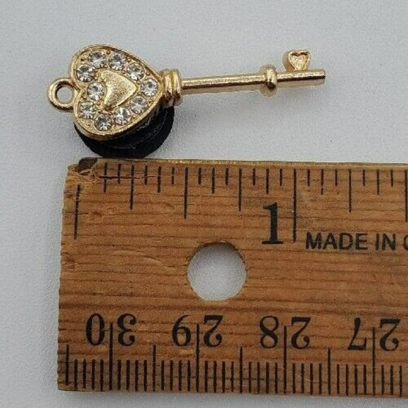 7 Pieces Bling Croc Charms, Barbie Luxury Rhinestones in Gold, white & Black - Picture 3 of 10